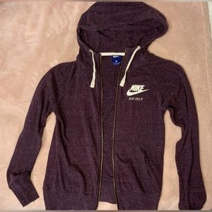 Purple Nike zip up